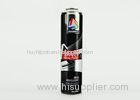 52mm Tinplate Hair Spray Cans Butane Gas Canister , Chemical Resistant