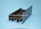 6063 / 6060 T5 Aluminium Construction Profiles With Bronze Anodizing