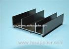 Extruded Aluminum Shapes 6063 T5 , Bronze Anodised Aluminum Structural Shapes