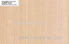 Anegre Yellow Reconstituted Wood Veneer MDF With Sliced Cut Technics