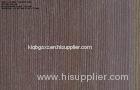 Brown Oak Reconstituted Wood Veneer Basswood With Sliced Cut Technics
