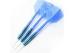 PVD Blue Color Coated Professional 17.0g Tungsten Soft Tip Darts Custom Made