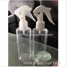 500ml/225ml pet clear toilet cleaning bottle/cylinder kitchen cleaning bottle