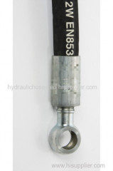 EN853 2SN Hydraulic Hose with Metric Banjo Fittings