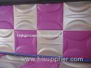 Anti-Vibration Wall Background Modern 3D Wall Panels for Living Room / Bedroom Decoration