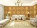 Custom Leather 3D Texture Wall Panel Interior Decoration Wall Cladding Light weight and Durable