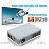 Portable 1080P DLP LED Mini Projector WiFi 500 Ansi Lumens with 3D