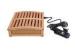 Electric Heater Wooden Foot Massager To Promotion Blood Circulation