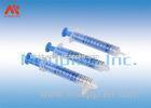 Disposable Plastic Loss Of Resistance Syringe 5ml / 7ml / 10ml