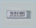 RF hard tag,Custom EAS Soft Tag Barcode Security Labels AM 58KHz For Garment