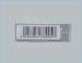 RF hard tag,Custom EAS Soft Tag Barcode Security Labels AM 58KHz For Garment