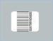 Anti-Theft label , Security Barcode Labels , White EAS Security Labels