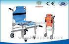 Portable Adjustable Folding Ambulance Stretcher , Stair Stretcher