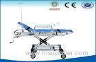 Hospital Ambulance Stretcher Trolley , Rise-And-Fall Emergency Bed