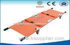 Emergency Aluminum Alloy Ambulance Stretcher , Foldaway Stretcher