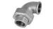 ANSI / AMSI B16.3 Malleable Iron Fittings elbow connecting pipes , valves , pumps