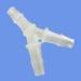 Plastic Y Connector , Pipe Joints Fitting PP hose barbed couplings