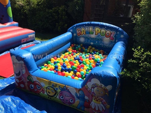 Small Inflatable Bouncer Ball Pit PE Ocean Balls Pool for Baby