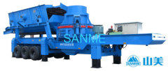 Mobile Vertical Impact Crusher plant