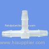 Labaratory Plastic T Connector 1/4" PP Body Pipe Joints For Ink Systerm