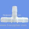 Tube Connecting 1/2" Plastic T Connector , Water Pipe Joint Fitting