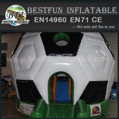 Foot ball Shaped Bouncy Castle For Kids Play Entertainment