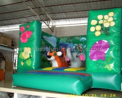 Giant and commercial 2015 Lovely Jungle Animals Inflatable Bouncer