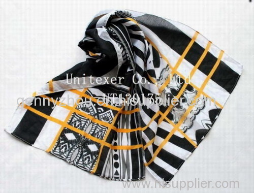 Silk Scarf print scarf fashion scarf