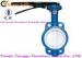API598 Corrosion Resistant Valves Lever Operated , Wafer Butterfly Valve