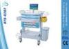 Mobile Medical Computer / laptop Workstation Trolleys / Carts With Drawers