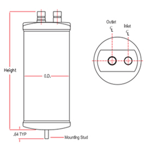 BLR/PA SUCTION LINE ACCUMULATOR