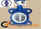 Corrosion Resistant Valves Manual And Gear Operated Butterfly Valve / High Performance Butterfly Val