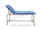 Stainless Steel Cylindrical Tube Hospital Examination Table With Adjustable Backrest