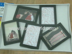 5 opening plastic injection photo frame No.QCZ112