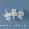 Luer Taper Plastic Pipe Joints 1/16" Pipe Connector Fitting For Vacuum