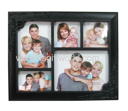 5 opening plastic injection photo frame No.QY0006