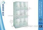 Nine Doors Stainless Steel Hospital Doctor Clothes Cabinet For Bed Accessories