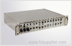 16 Slots Rack Media Converter System