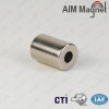 D5*3*10mm countersunk cylinder neodymium magnet with Nickel plated