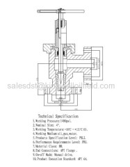 Wellhead Assembly API 6A Choke Valve