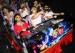 Hydraulic 7D Cinema System , 9 Individual Motion Chair with Special Effects Machine