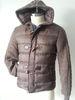 Polyester Windproof Custom Windbreaker Jackets Mens Quilted Coats