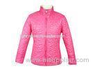 Children's padded winter jacket pink overcoat for Europe market