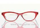 Red Cat Eye Retro Eyeglass Frames
