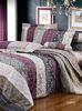 Eco-friendly Cotton Printed Bedding Sets Queen and King Size 6 Pieces
