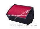 Pro Loudspeaker Stage Monitor Coaxial Passive PA Speakers With Black / Red