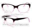 Square / Roundness Shape Fashion Acetate Eyeglasses Frames For Woman