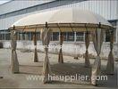 Outside PVC Coating Garden Round Garden Pop Up Gazebo With Polyester