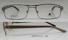 Large Square Metal Optical Frames For Unisex , Vintage Glasses Frames For Wide Faces