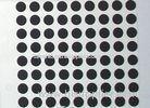 Metal Coated Black Loudspeaker Mesh Plain Weave With Aluminum Coating